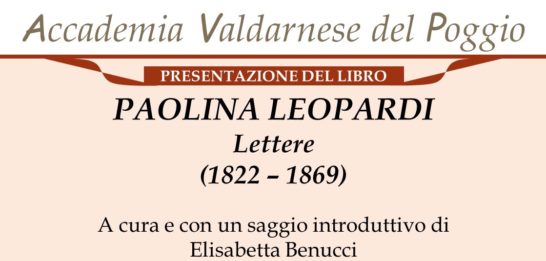 Lettere Paolina Leopardi